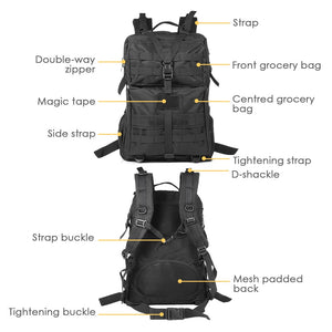 Guard Survival 45L Tactical Military Backpack