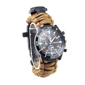 16 in 1 Multifunctional Paracord Survival Watch