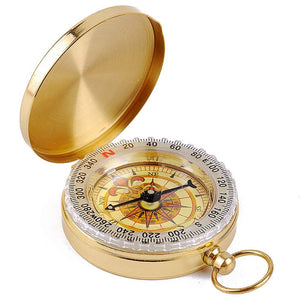 Golden Camping Survival Compass