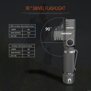 Adjustable Magnetic Flashlight 600LM