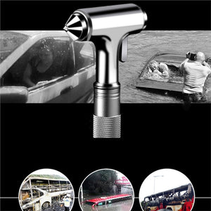 Car Metal Safety Hammer Window Breaker Seat Belt Cutter